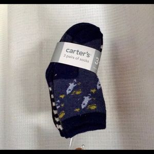 3-pack Baby socks. Stars, stripes, rockets!